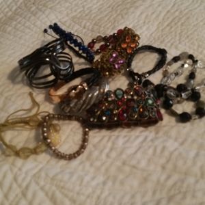 Assorted bracelets